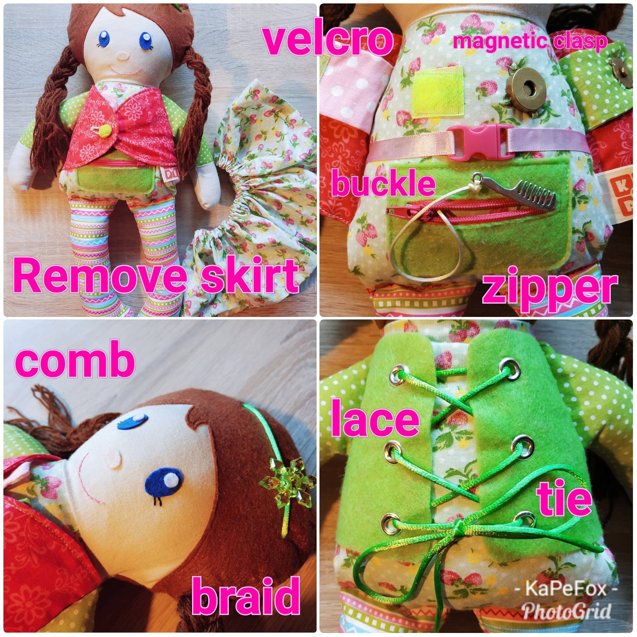 Learn to Dress Doll UK