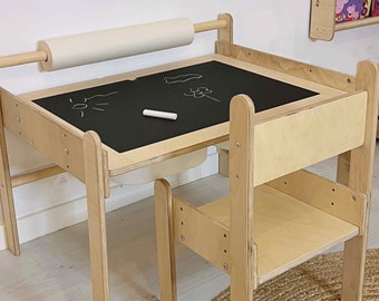 Sensory Table, Kids Gaming Table, Activity Table without Bins, Gift for Kids,  Kids bedroom furniture, Toddler desk, Adjustable