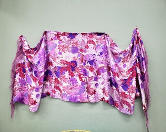 Floral Silk Scarf