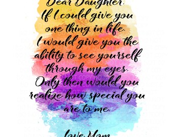 Daughter wall art Sometimes when I need a miracle I | Etsy