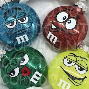 M & M Faces SVG Cut files