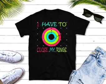 2 Diseños - Sólo estoy aquí para cerrar mis anillos, anillos de apple reloj fitness ejercicio tengo que cerrar mis anillos paquete diseños