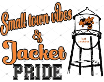 Ambiance de petite ville et saison de football Jacket Pride, vestes, gilets jaunes