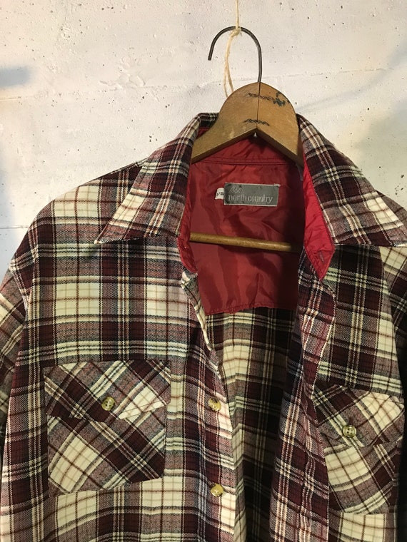 Vintage North Country Plaid Flannel | Etsy