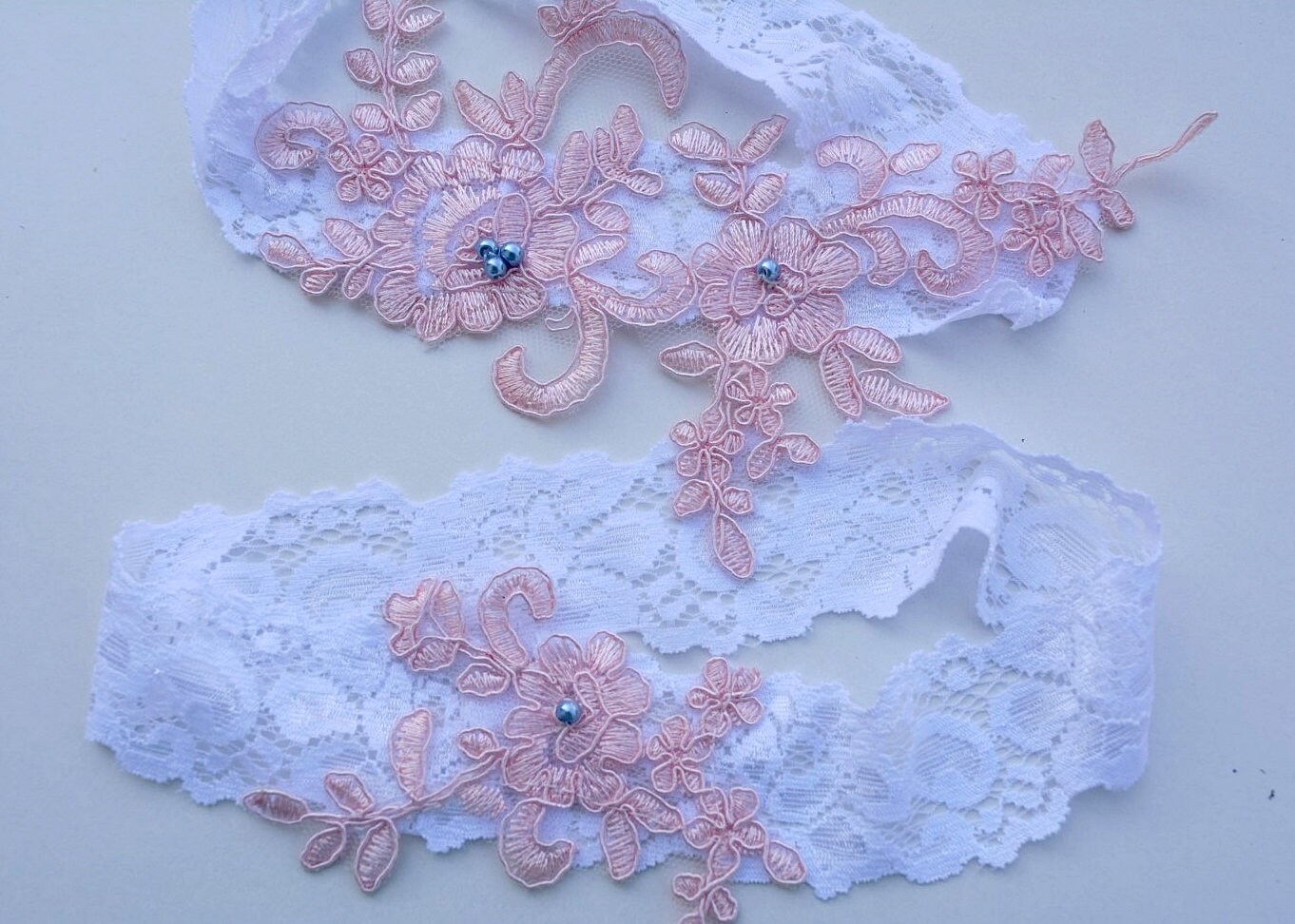 White Wedding Garter, Lace Garter Set, Bridal Garter White, Toss Garter