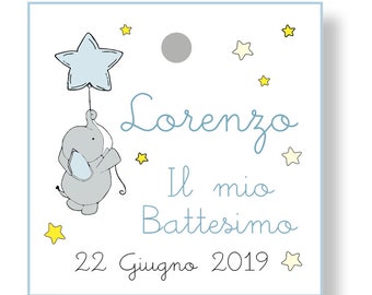 Biglietti Battesimo Etsy