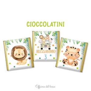 Cioccolatini con Etichette personalizzate TOPOLINO e MINNIE altri temi per Cioccolatini bomboniera, cerimonia segnaposto, battesimo, nascita