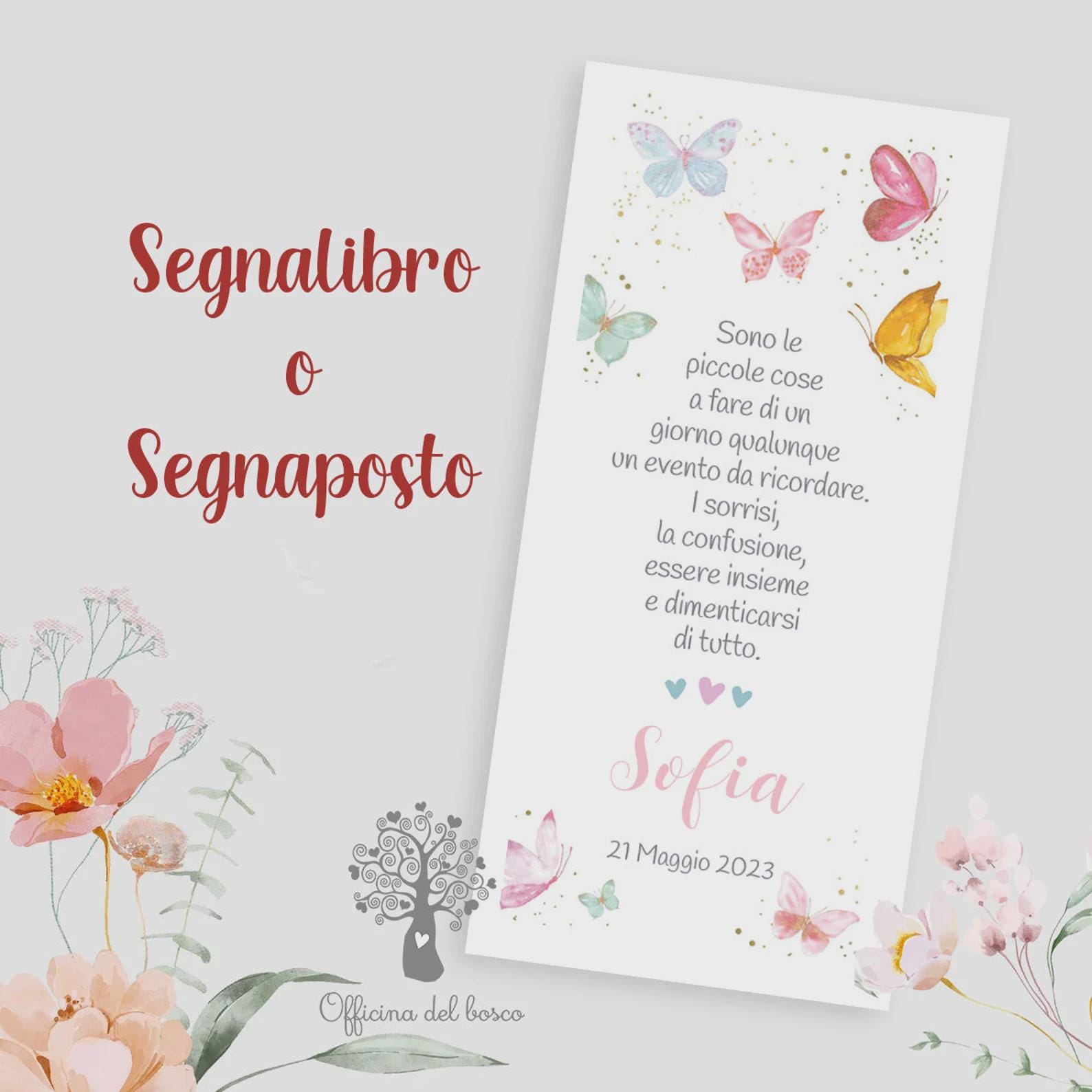 12 Biglietti Invito Per Festa Di Compleanno Bambina – A Forma Di Farfalla, In Cartoncino 300g/m², Tema Farfalle - 3
