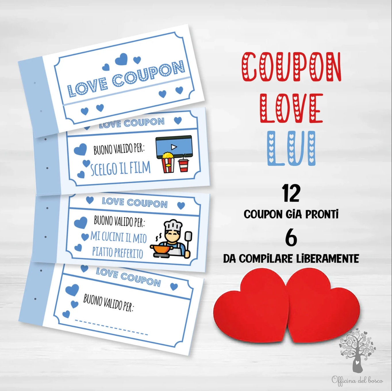 Carnet De 24 Coupons D’Amour Pour Couples – Idées Romantiques, Saint-Valentin, Cadeau Mari/Femme, Soirée à Deux - 6