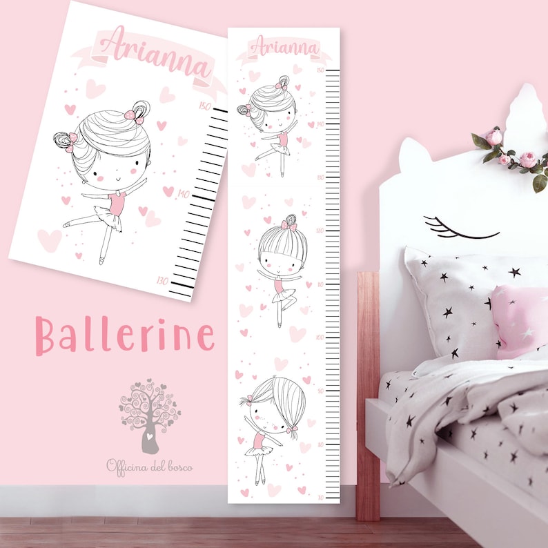 Metro da parete per cameretta dei bambini Growpotai