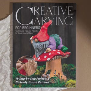 Wood Carving Patterns PDF – 19 Whittling Tutorials for Beginners, Digital Carving Magazine, Step-by-Step Guide