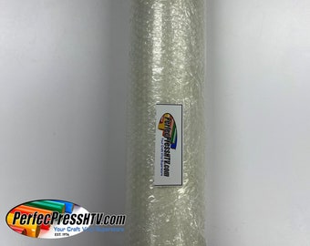 Película PET DTF, despegable en caliente o en frío, de una sola cara, rollo de 24" x 325'