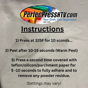 DTF PET Film, Hot/Cold Peel, Single Sided Sheets 13" x 19' A3+ Size image 3