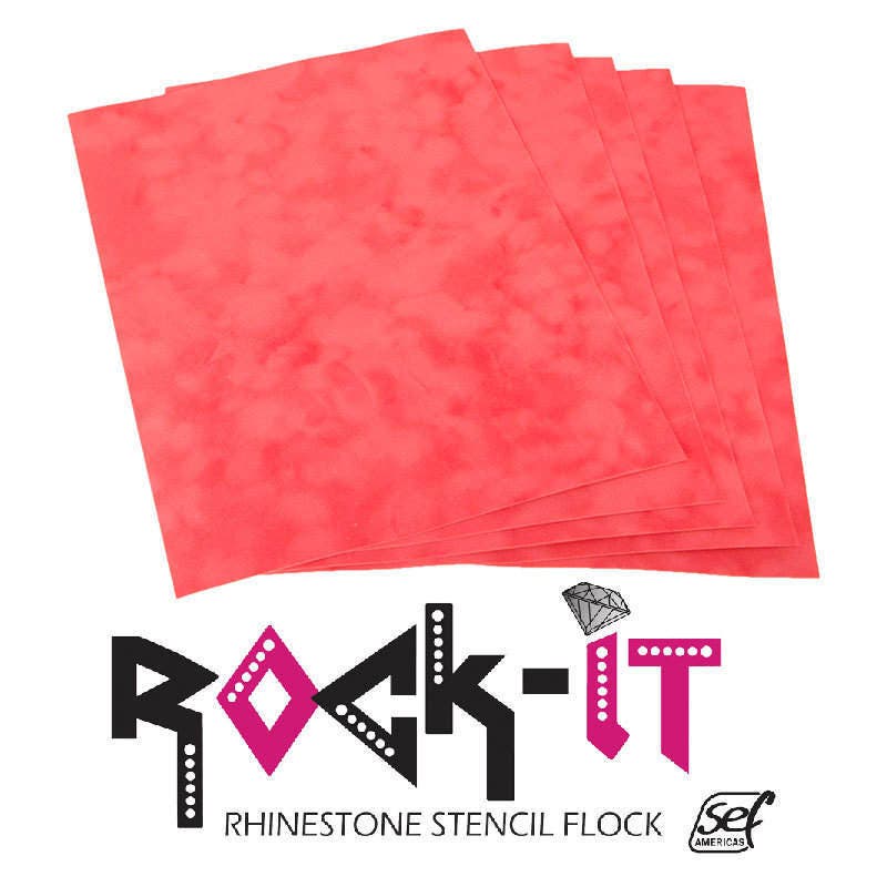 Hotfix Rhinestone Flock Material – Distinctive Designs by Dani