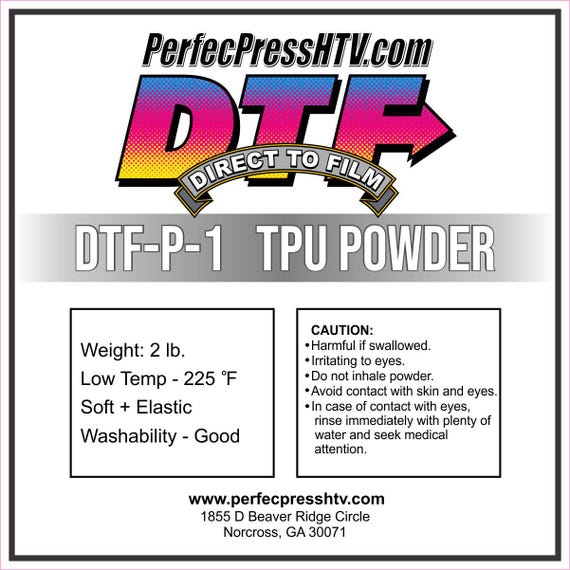 DTF White Hot Melt TPU Powder, Adhesive Powder, 2 & 4 Pound Bag