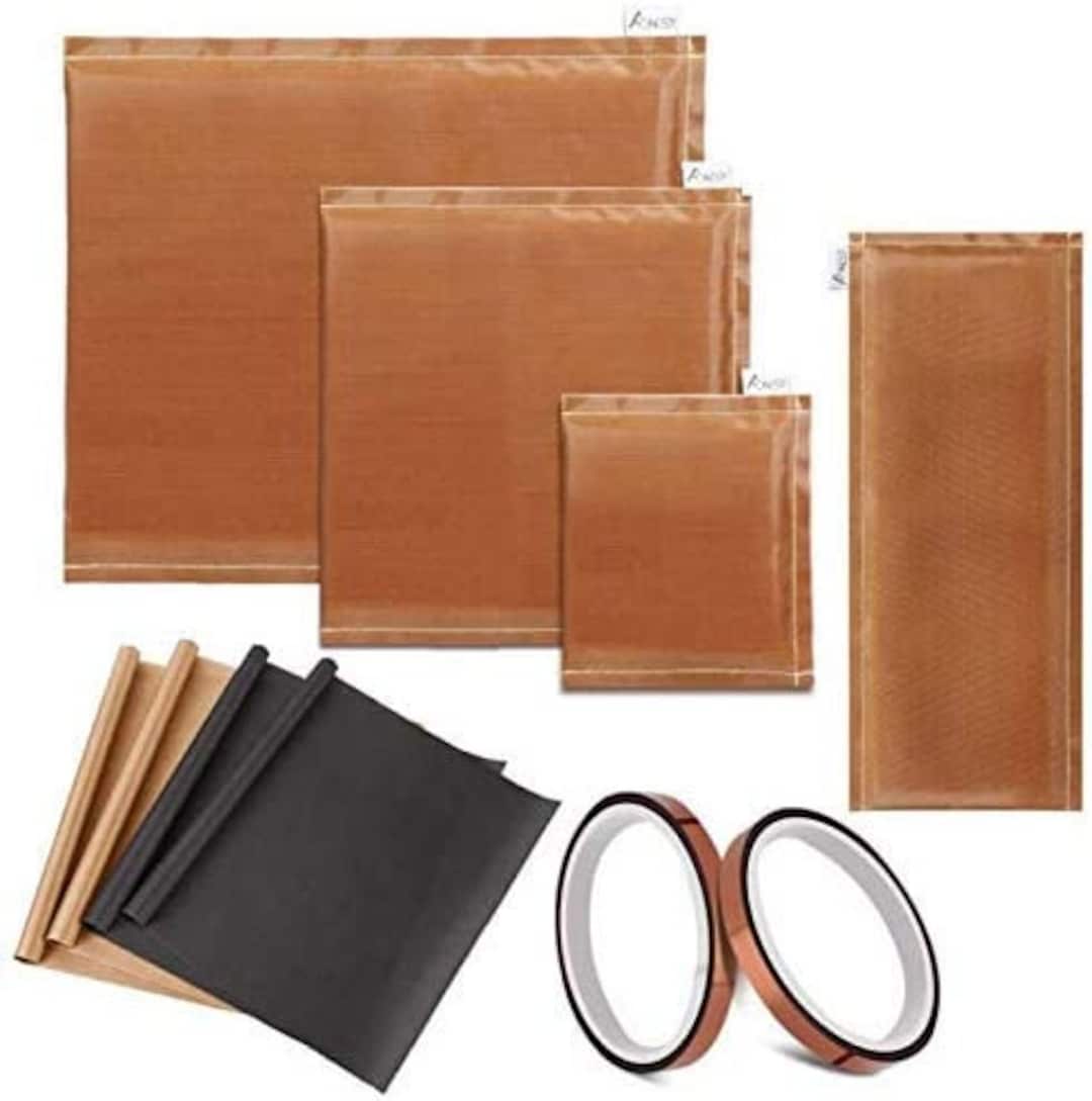 Teflon Sheets, Teflon Pillows for Heat Press, and Thermal Tape for Heat