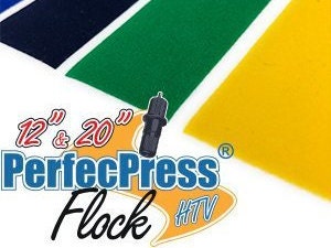 HTV PerfecPress Flock Sheets, Raised HTV