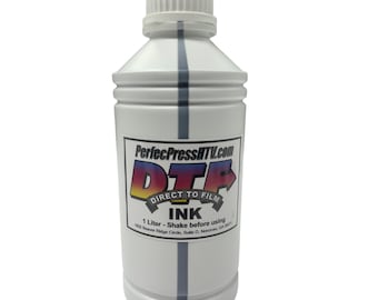 DTF Black Ink- Direct To Film Ink for DTF Printers-Epson Printheads