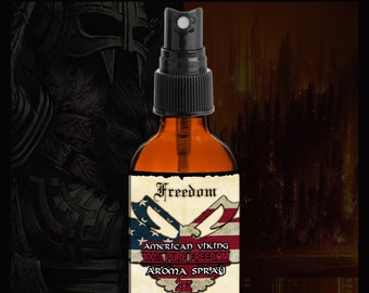 Freedom Chasers American Viking Scent - Body, Linen, Room and Aroma Spray - Organic & Natural