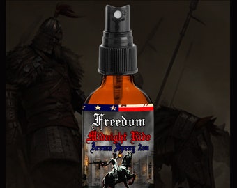 Freedom Chasers Midnight Ride Scent - Body, Linen, Room and Aroma Spray - Organic & Natural