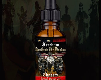 Freedom Chasers Organic & Natural Beard Oil Overthrow The Kingdom 1 oz Bottle