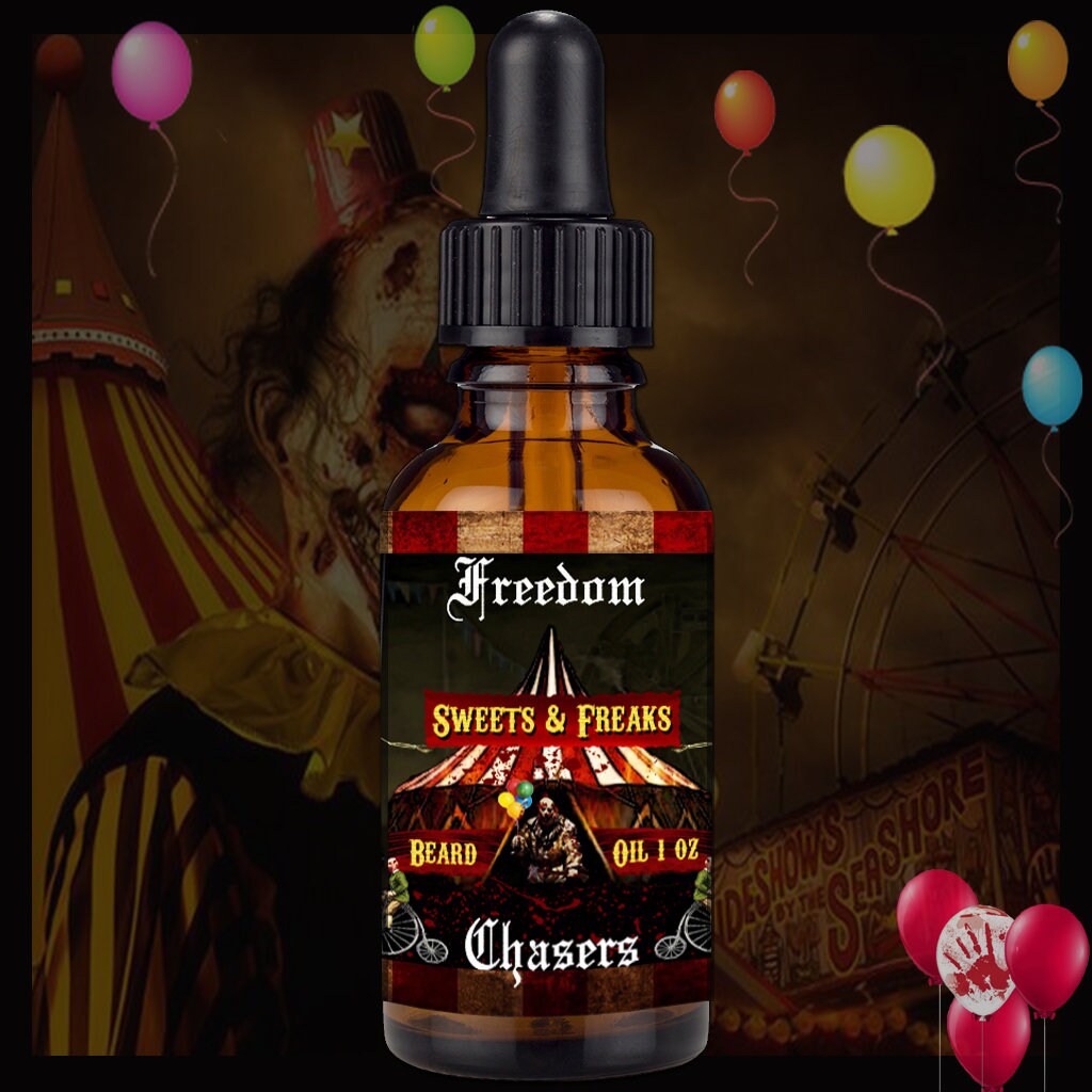 Freedom Chasers Aceite De Barba Organico Y Natural Sweets Etsy