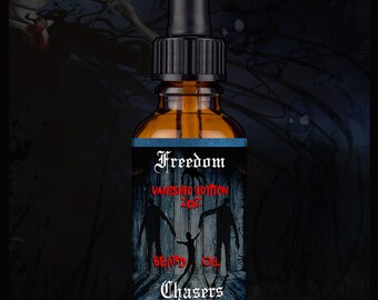 Freedom Chasers Organic & Natural Beard Oil Vanished Edition (Scentless) 1 oz Bottle