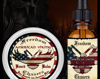 Freedom Chasers American Viking Balm and Oil Combo