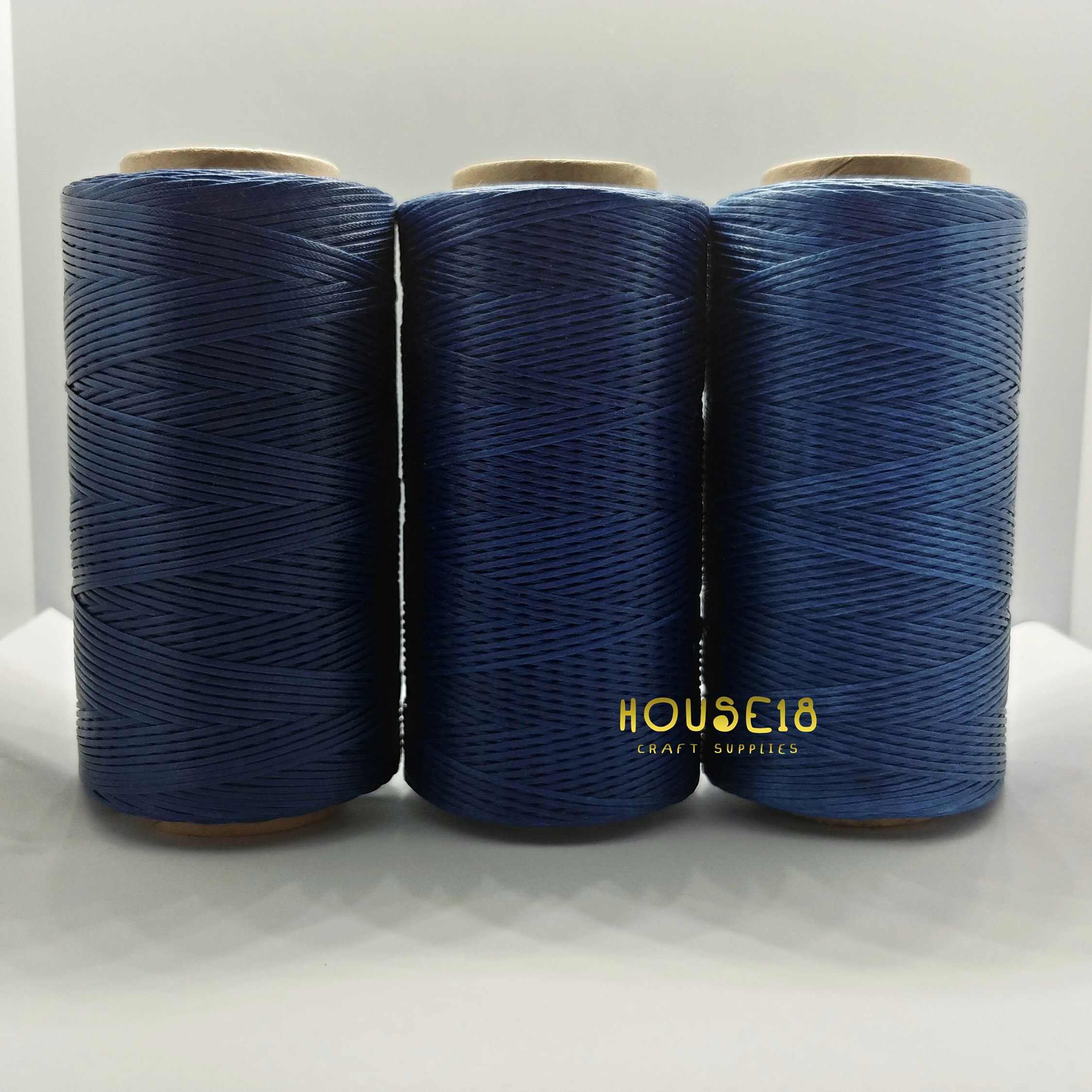 Ritza 25 Tiger Thread, Waxed Polyester, Blue 