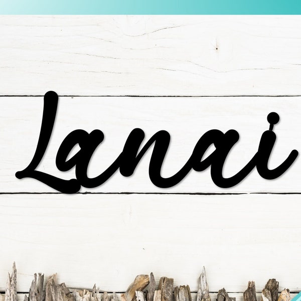 Lanai Sign - Etsy