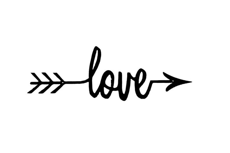 Cursive Word Love