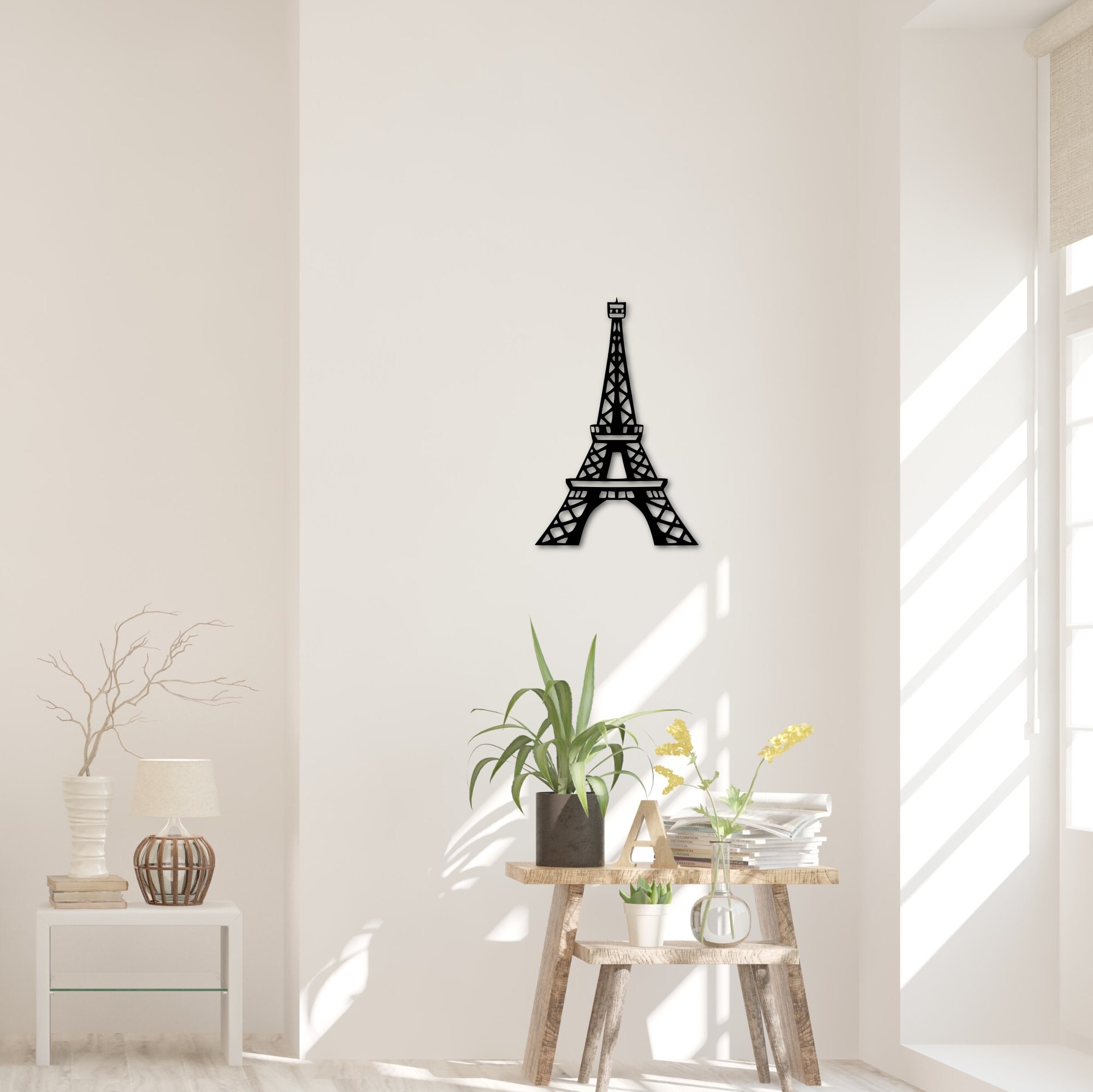 Eiffel Tower Metal Wall Art Paris Decor Eiffel Tower Decor Etsy