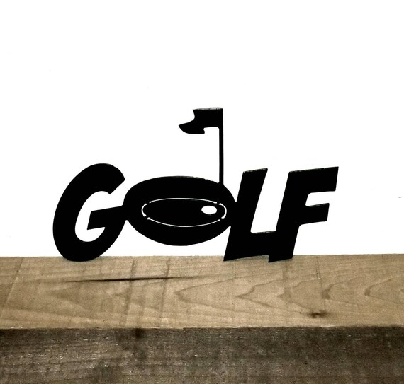 Golf Sign Metal Golf Decor Sports Gift For Golfers Golf Etsy