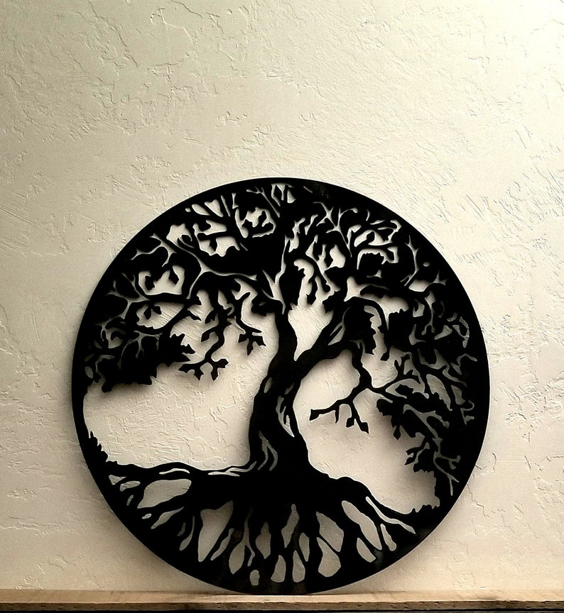 Metal Tree Of Life 30 Wall Decor Circle Art Round Sign Living Room Anniversary Gift - Circle Metal Wall Art Metal Tree Of Life 30 Wall Decor Circle Art Round Sign Living Room Anniversary Gift - Circle Metal Wall Art