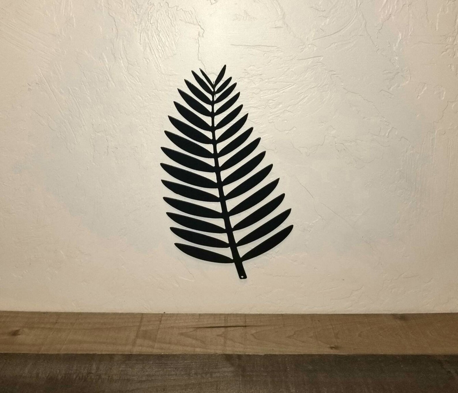 Palm Tree Leaf Metal Wall Art Palm Leaf Decor Hawaiian Art Etsy