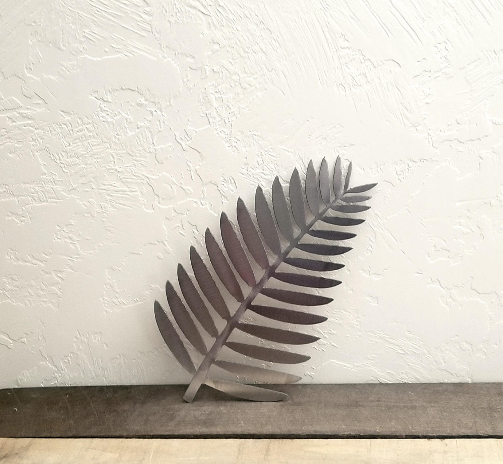 Palm Tree Leaf Metal Wall Art Palm Leaf Decor Hawaiian Art Etsy