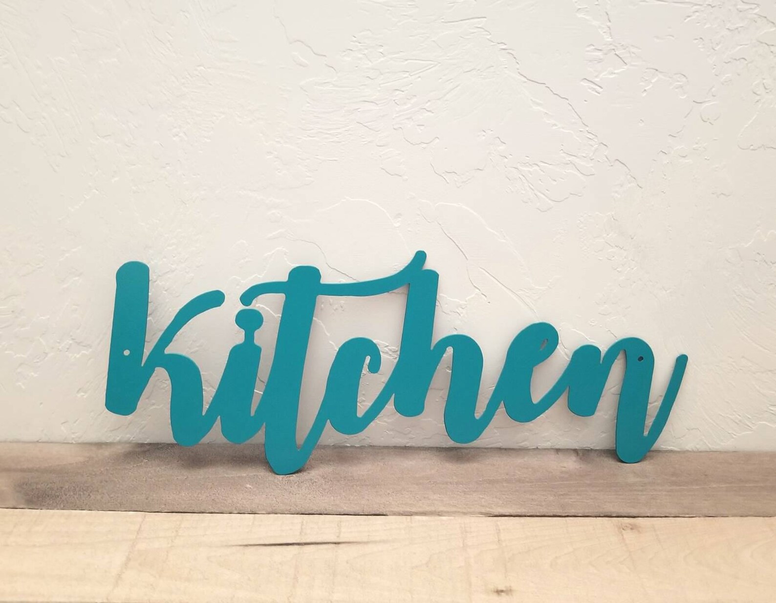 Kitchen Sign Metal Word Art Kitchen Wall Decor Kitchen Etsy
