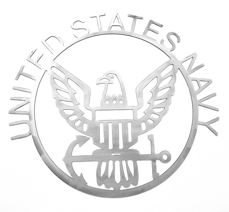 US Military Branches Emblems Set of 5 Metal Wall Art Air