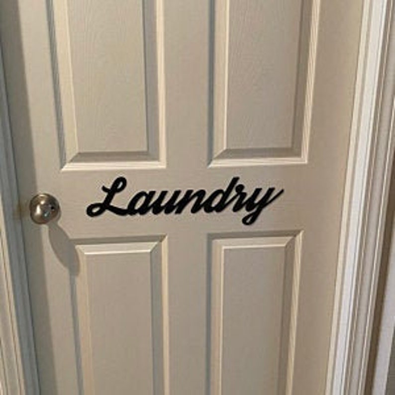 Laundry Room Decor Metal Wall Art Laundry Room Sign Laundry | Etsy