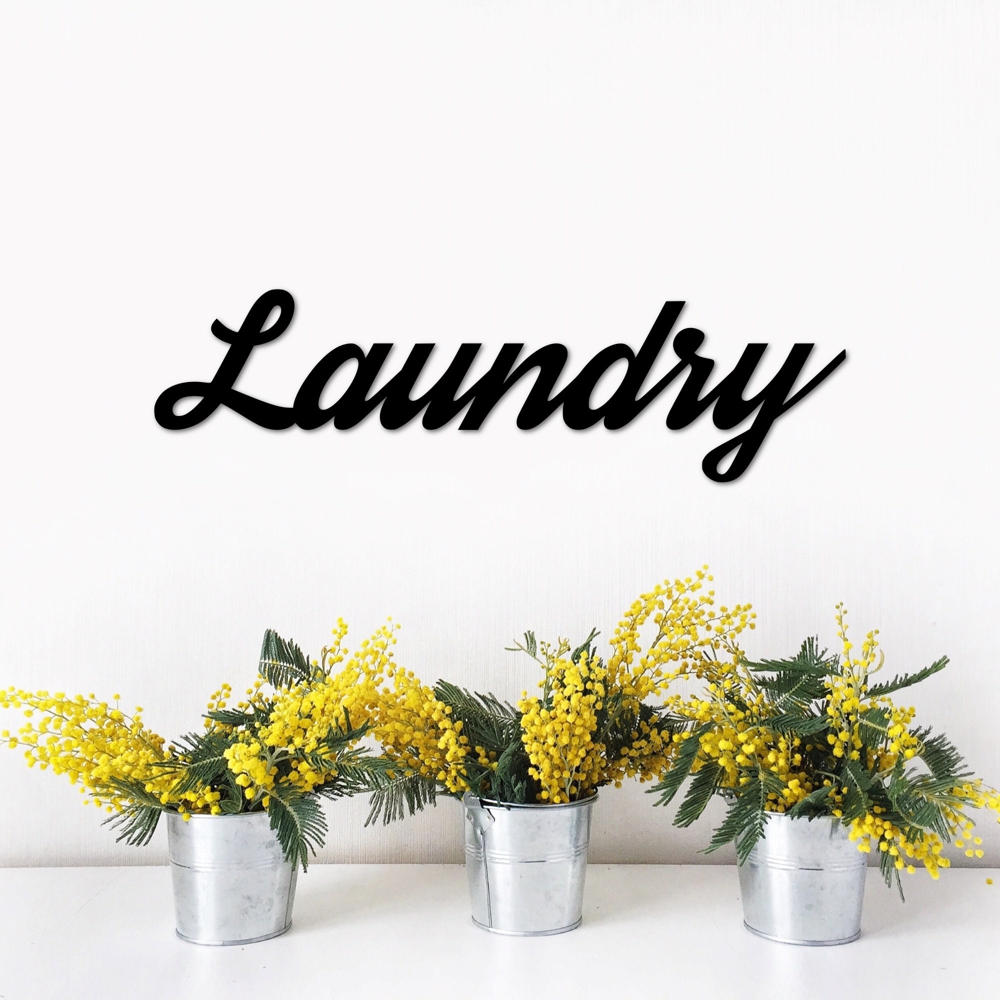 Laundry Sign Metal Laundry Room Decor Metal Wall Art Etsy Australia
