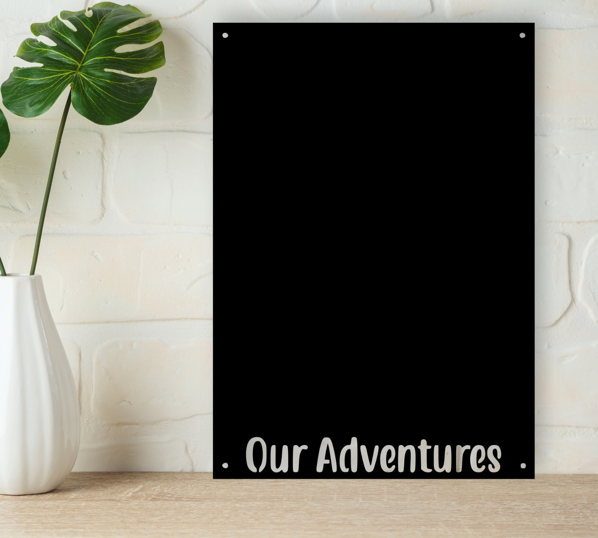 Travel Magnet Board Travel Adventure Explore Metal Wall Board