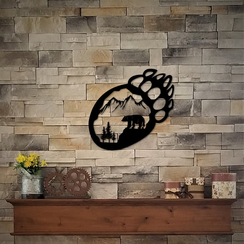 Cabin Wall Art Metal Wall Design Ideas