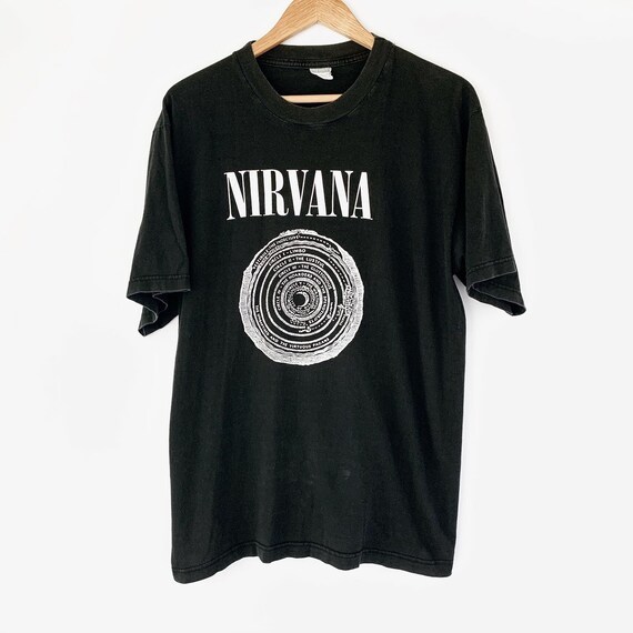 1992 Nirvana "Vestibule" Euro Vintage Promo Band T