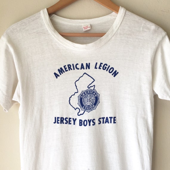 Vintage 1950s Russell Tag "American Legion Jersey