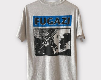 1990s Fugazi Vintage Band Tour Punk Rock Tee Shirt 90s - Etsy