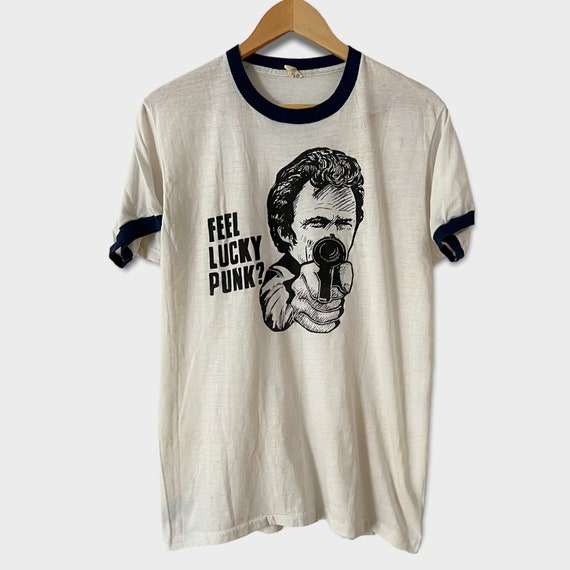 1980s Clint Eastwood Dirty Harry  Feel Lucky Punk… - image 1