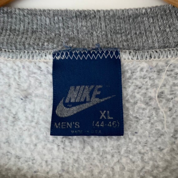 1980s Nike Logo Vintage Sweatshirt Muscle Tee Shi… - image 2