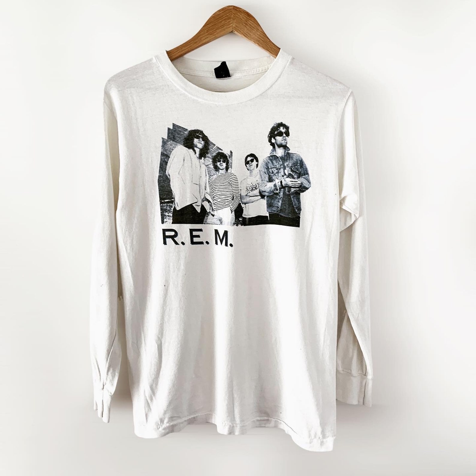 1986 REM vintage Tour Band Promo Tee Shirt à manches longues Etsy