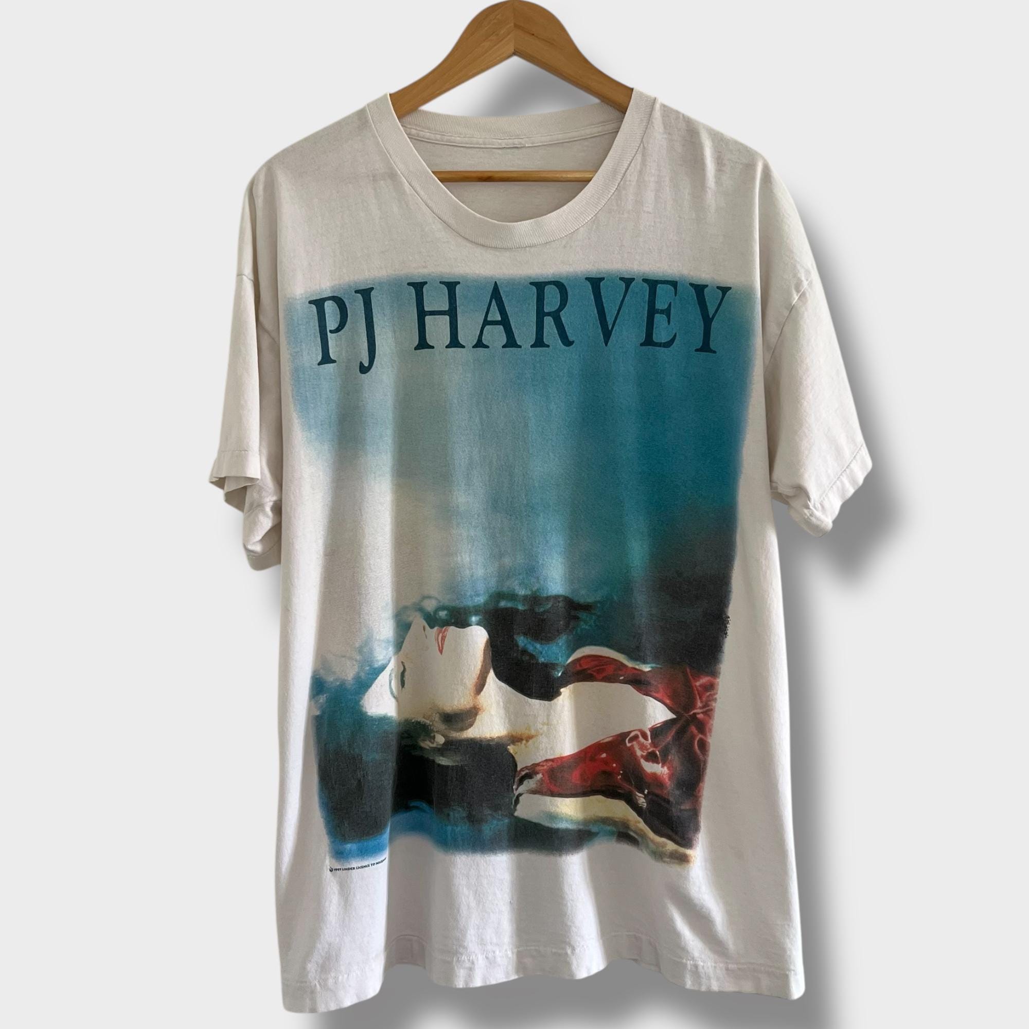 1995 PJ Harvey Vintage Tour Band Promo Tee Shirt 90s 1990s - Etsy