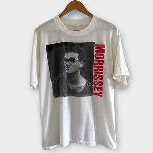 1991 Morrissey &quot;Kill Uncle&quot; Vintage New Wave Band Tour Tee Shirt 90s 1990 Smiths